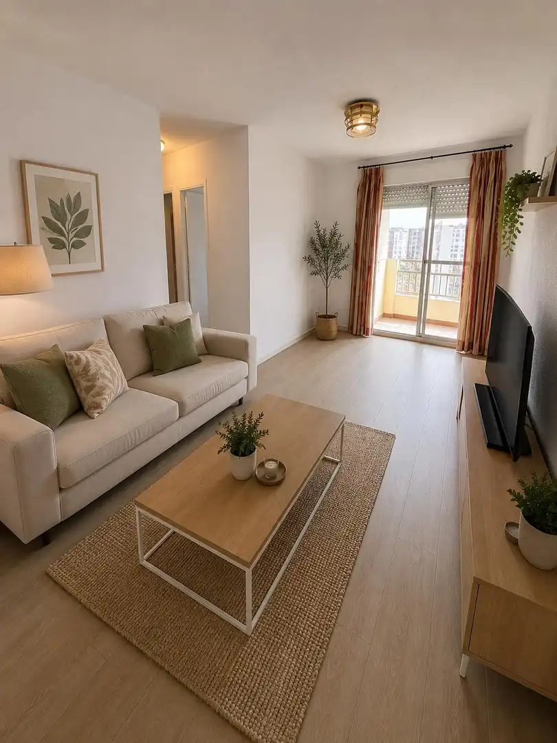 Sala de estar de Piso en venta en Algeciras con Balcón