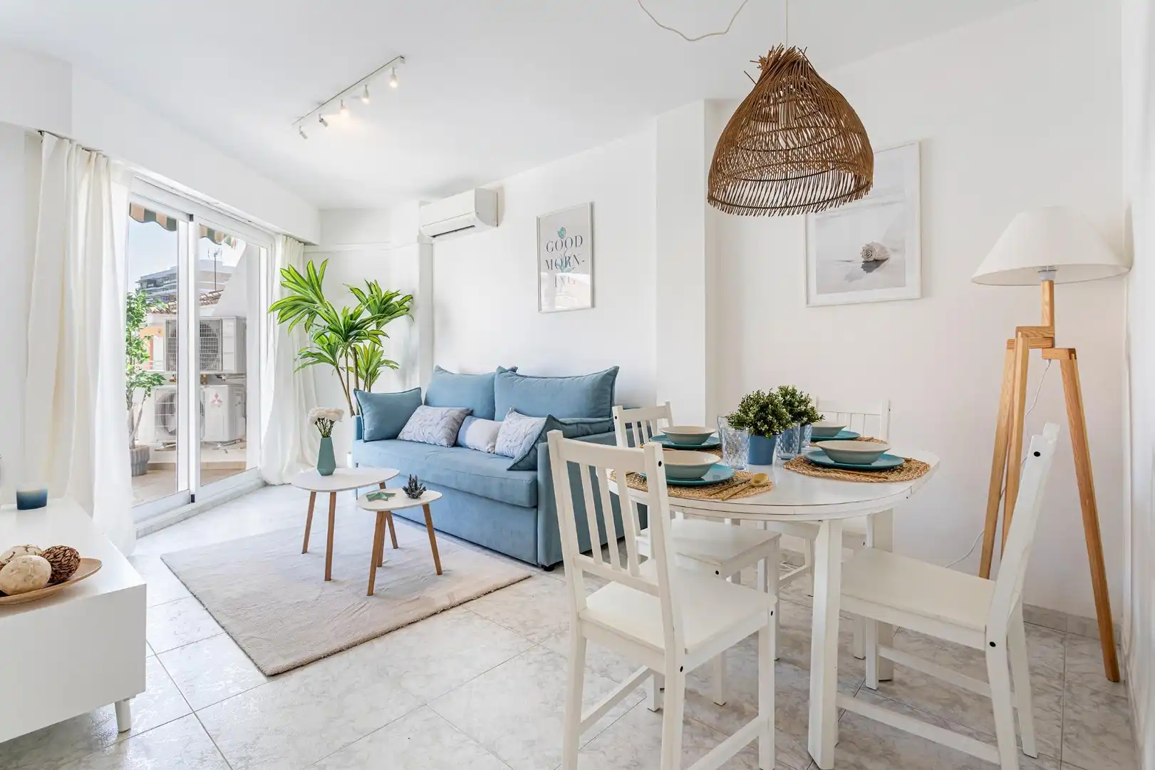 Sala de estar de Apartamento en venta en Dénia con Aire acondicionado, Calefacción y Terraza