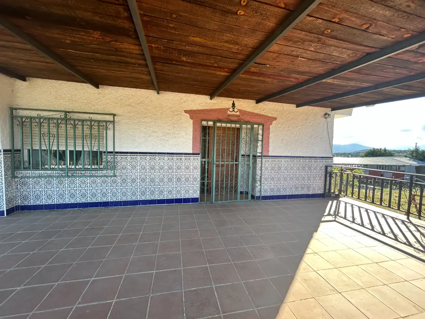 Terraza de Finca rústica en venta en Navas del Rey con Calefacción, Jardín privado y Terraza