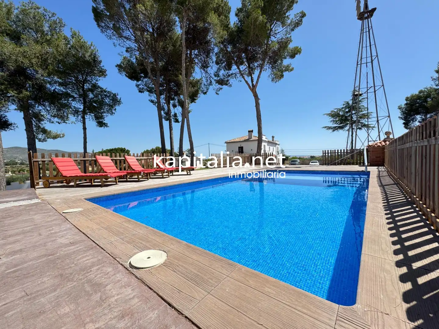 Piscina de Apartamento de alquiler en Ontinyent con Aire acondicionado, Calefacción y Piscina