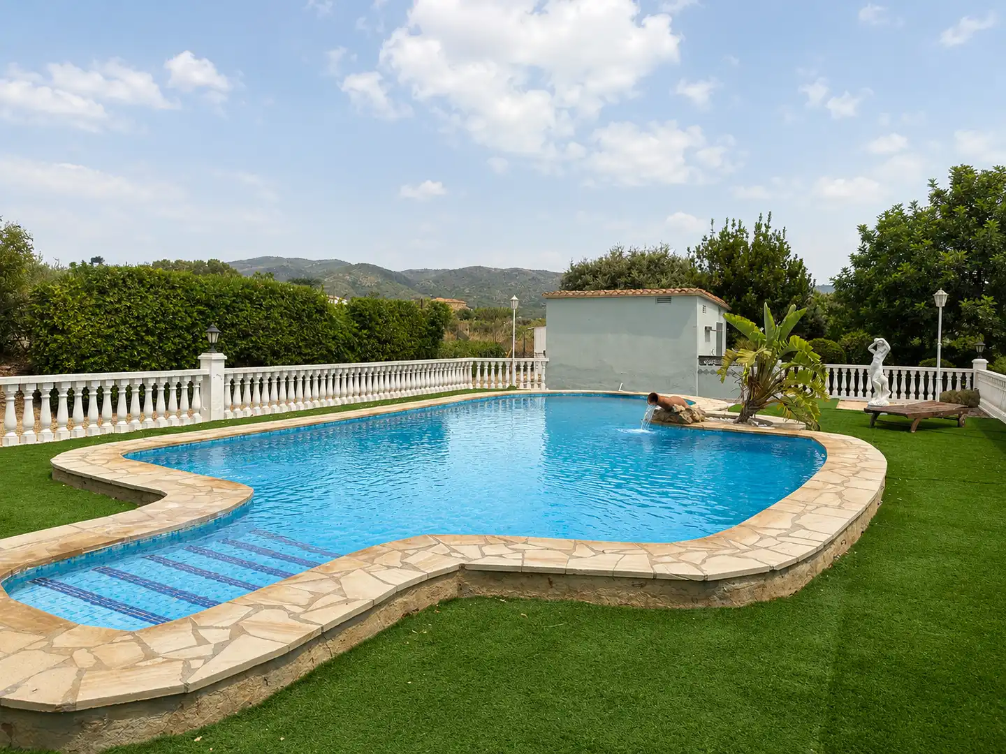 Piscina de Casa o chalet en venta en Ontinyent con Aire acondicionado, Calefacción y Jardín privado