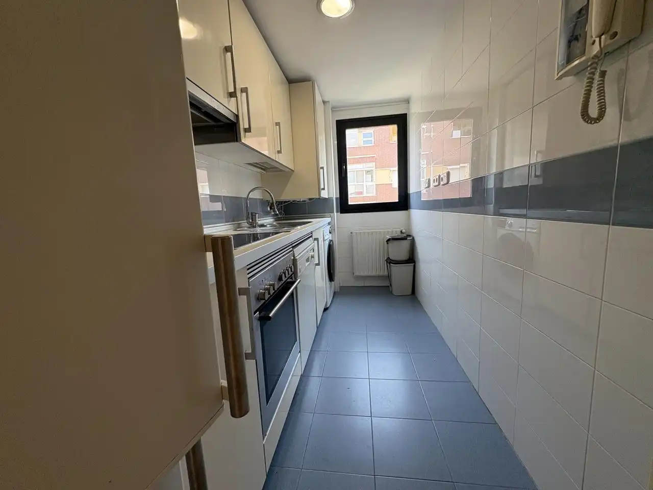 Küche von Wohnung zur Miete in Madrid mit Klimaanlage, Heizung und Parkett