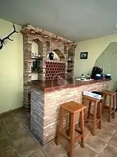 Cuina de Casa o xalet en venda en Linares amb Aire condicionat, Jardí privat i Terrassa
