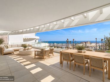 Apartament amb piscina en venda a La Cala Mijas