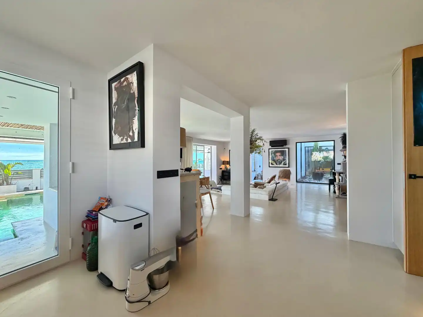 Sala de estar de Casa o chalet en venta en Cambrils con Aire acondicionado, Piscina y Amueblado