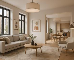 Living room of Flat for sale in  Sevilla Capital