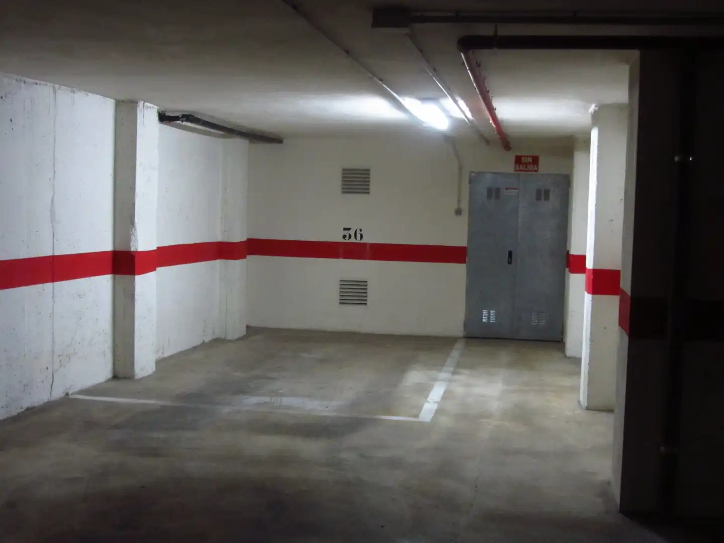Parking of Flat for sale in Castellón de la Plana / Castelló de la Plana  with Air Conditioner, Storage room and Furnished