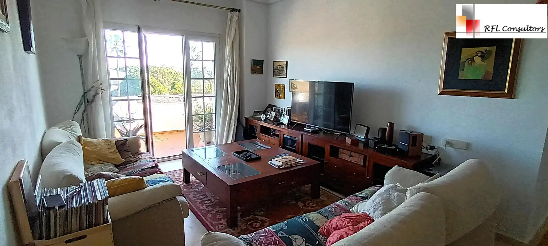 Wohnzimmer von Wohnungen zum Verkauf in Torreblanca mit Klimaanlage, Terrasse und Abstellraum