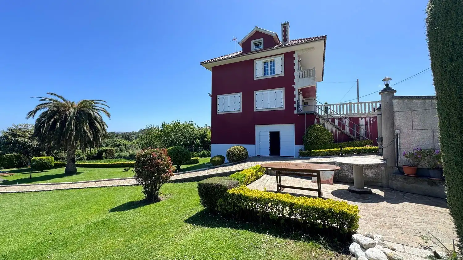 Exterior view of Houses for sale in Carballo  with Heating, Private garden and Swimming Pool
