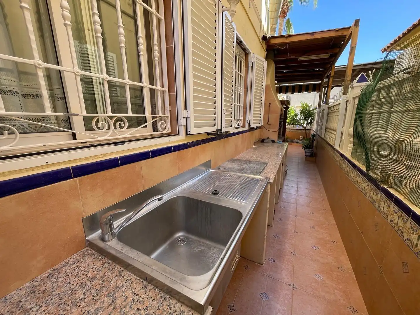 Cocina de Casa o chalet de alquiler en Santa Pola con Aire acondicionado, Amueblado y Piscina comunitaria