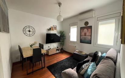 Living room of Flat for sale in  Barcelona Capital  with Balcony