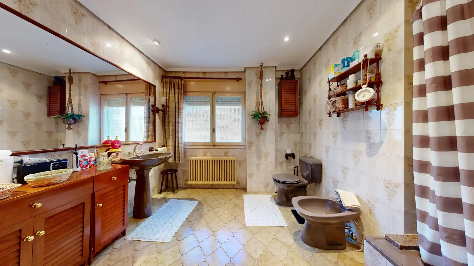Bathroom of Houses for sale in Tafalla  with Heating, Private garden and Parquet flooring