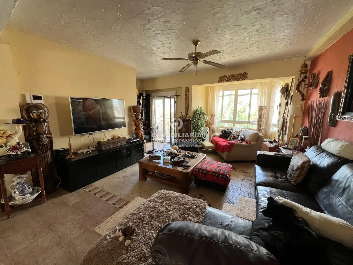 Living room of Flat for sale in Aspe  with Air Conditioner, Heating and Terrace