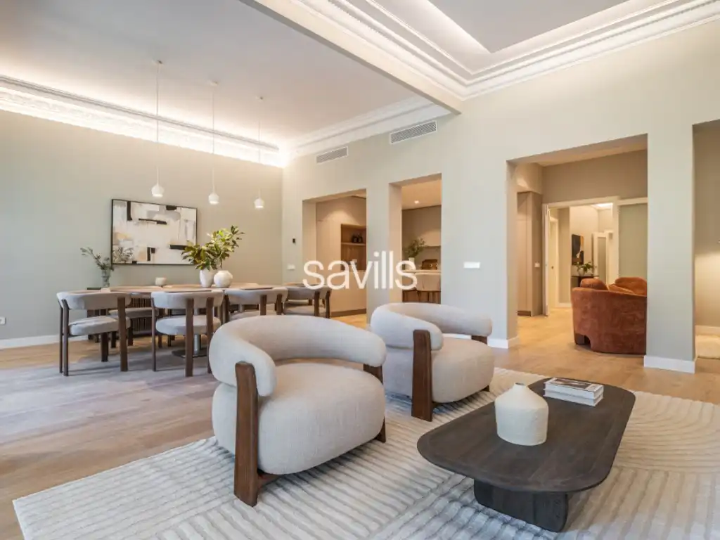 Sala de estar de Apartamento en venta en Barcelona con Aire acondicionado, Horno y Lavadora