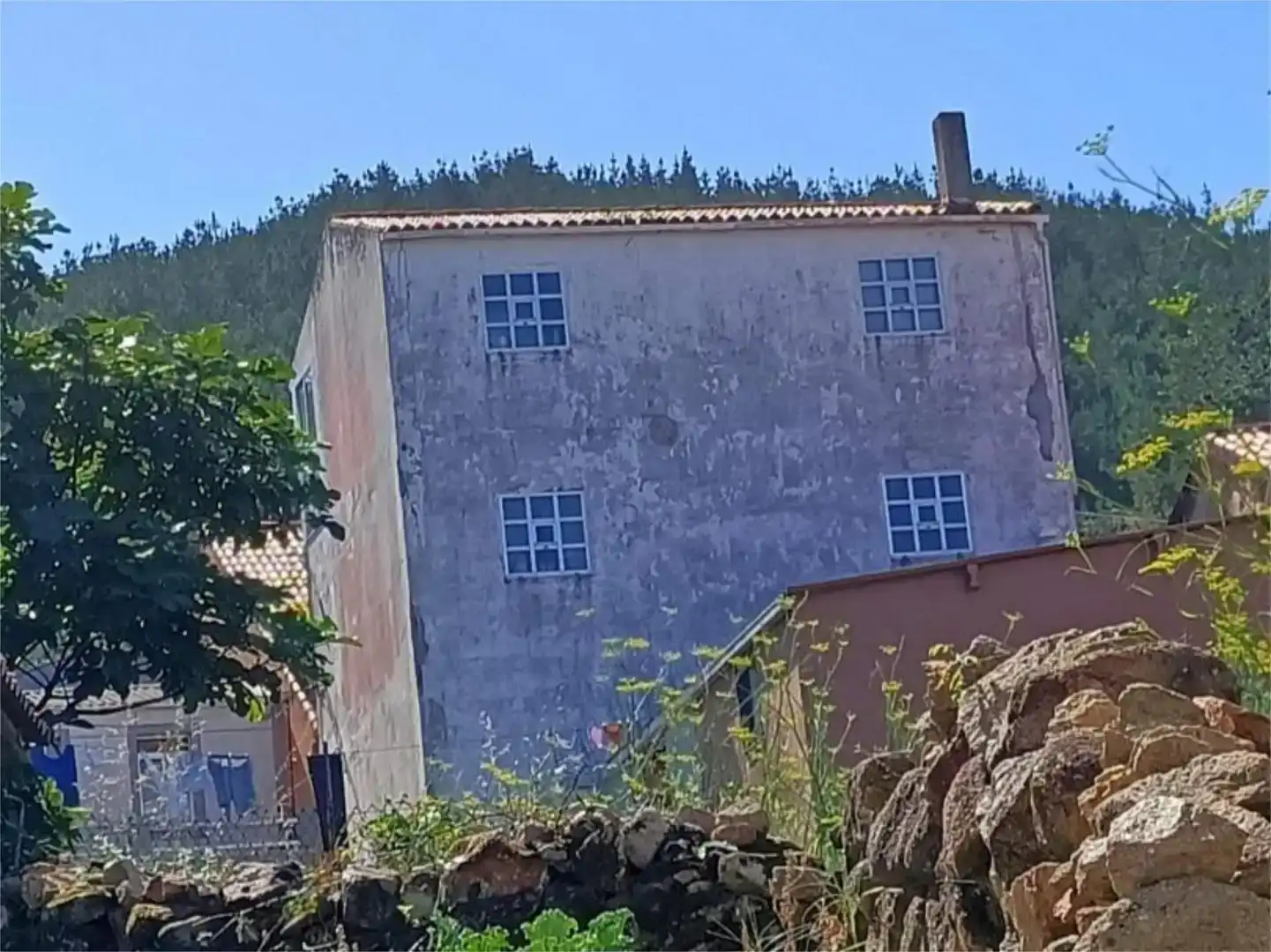 Vista exterior de Casa o chalet en venta en Camariñas con Parquet y Amueblado