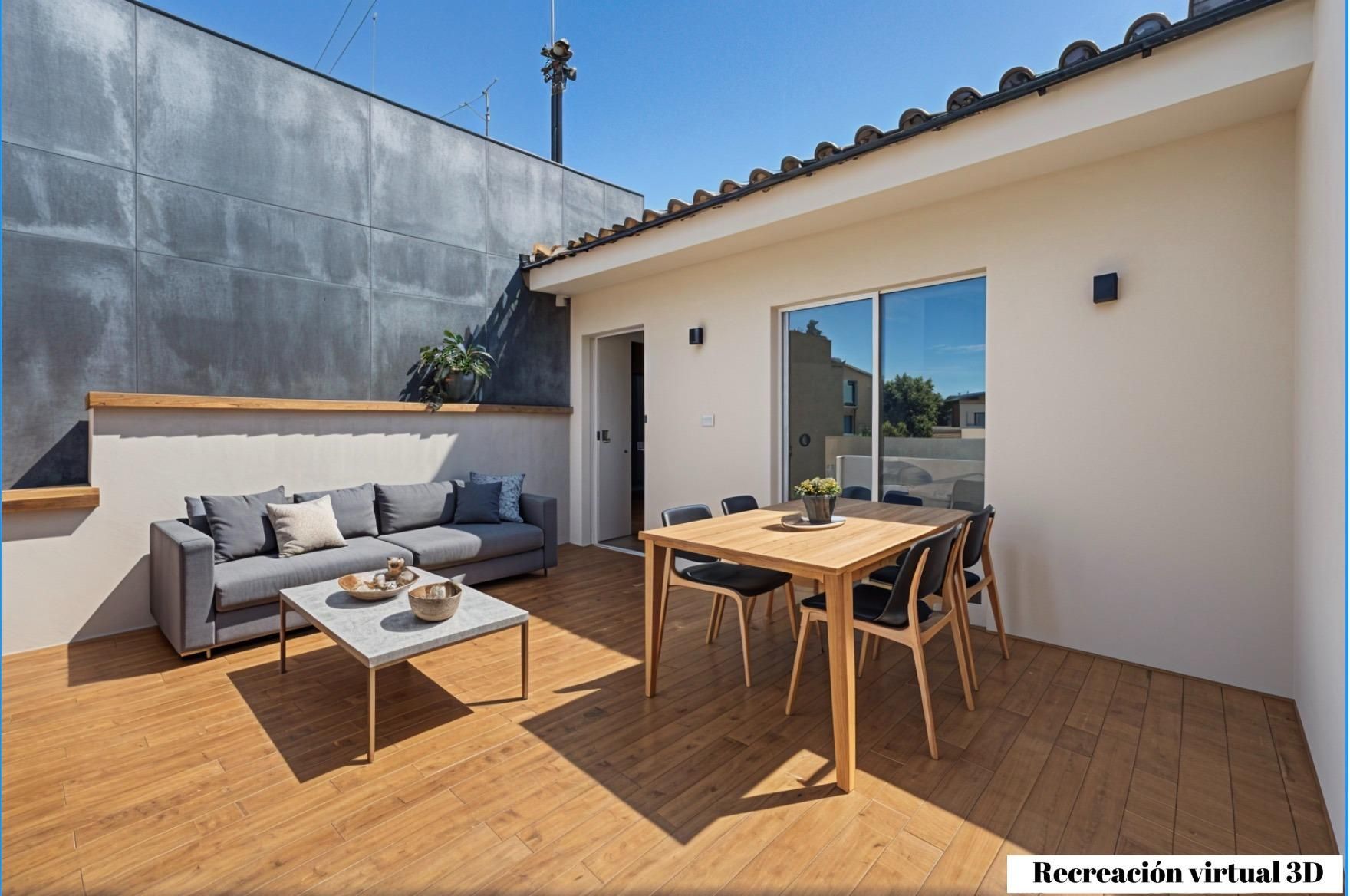 Terrace of House or chalet for sale in Real de Gandia  with Air Conditioner, Terrace and Storage room