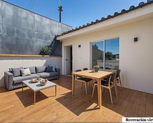 Terrace of House or chalet for sale in Real de Gandia  with Air Conditioner, Terrace and Storage room