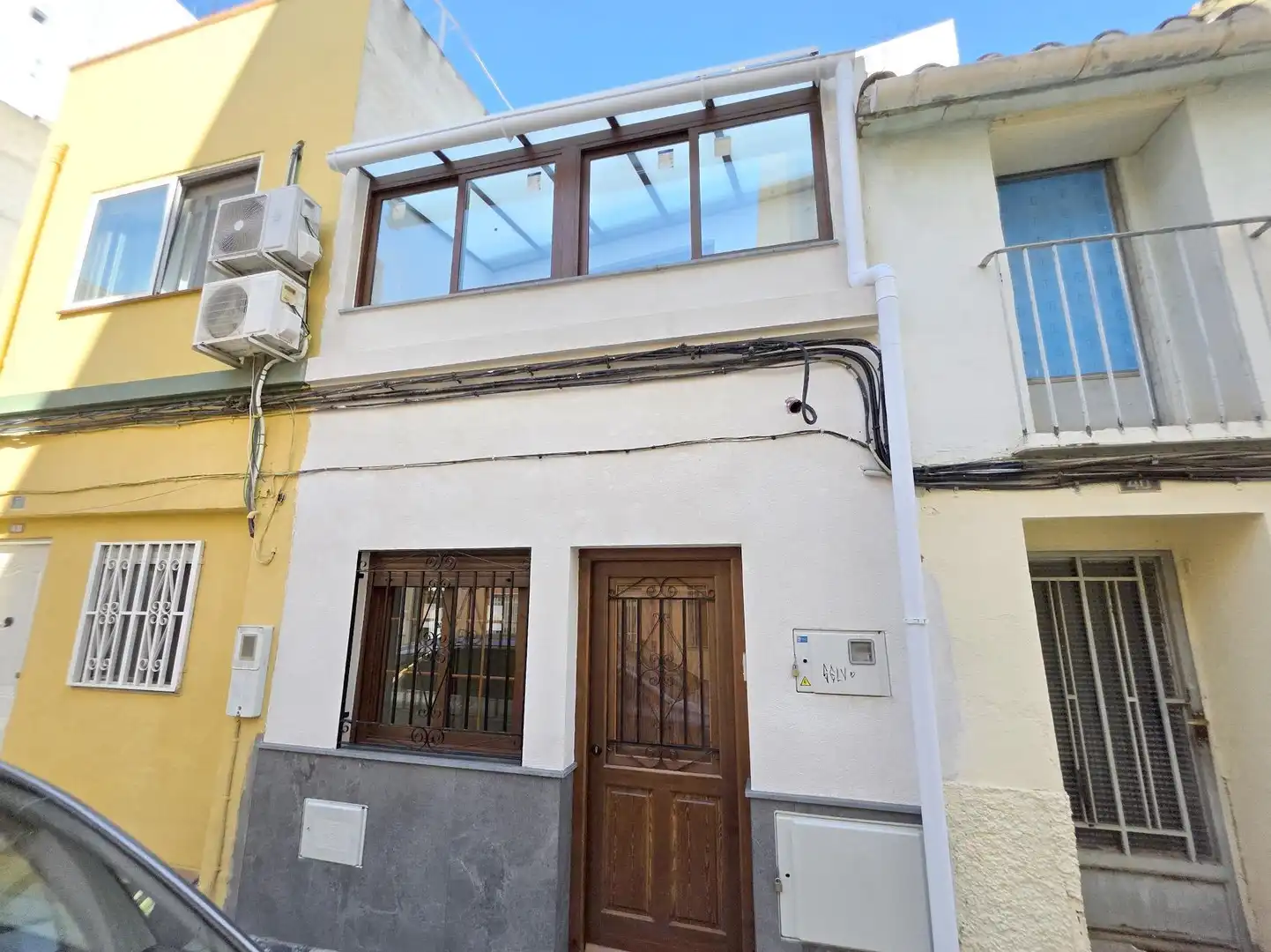 Außenansicht von Haus oder Chalet zum Verkauf in Castellón de la Plana / Castelló de la Plana mit Klimaanlage, Heizung und Parkett