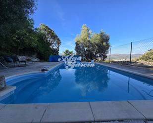 Swimming pool of Country house for sale in El Escorial  with Heating, Private garden and Terrace