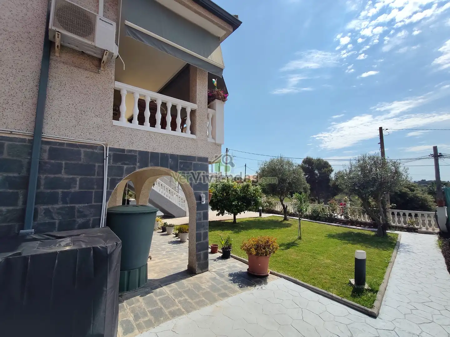 Vista exterior de Casa o chalet en venta en Castellbisbal con Aire acondicionado, Calefacción y Jardín privado