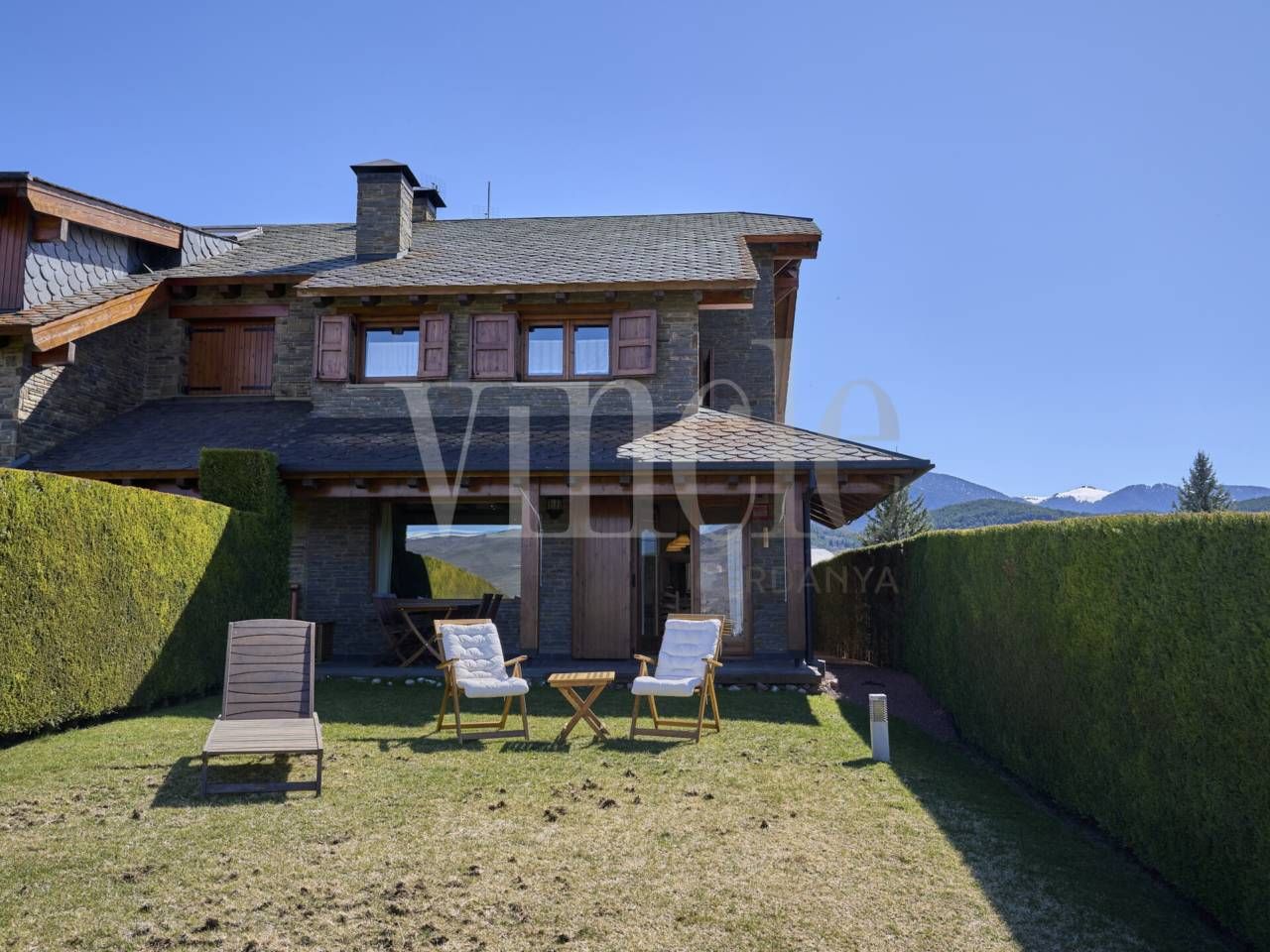 Jardí de Casa o xalet en venda en Prats i Sansor amb Calefacció, Jardí privat i Terrassa