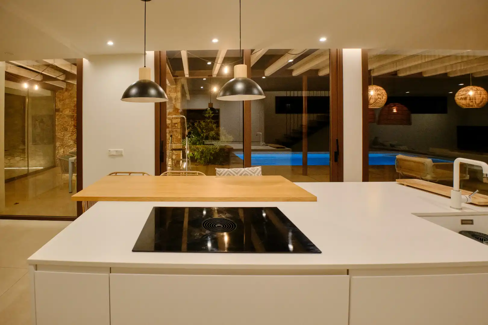 Kitchen of Houses for rent in Mont-ras  with Air Conditioner, Heating and Private garden
