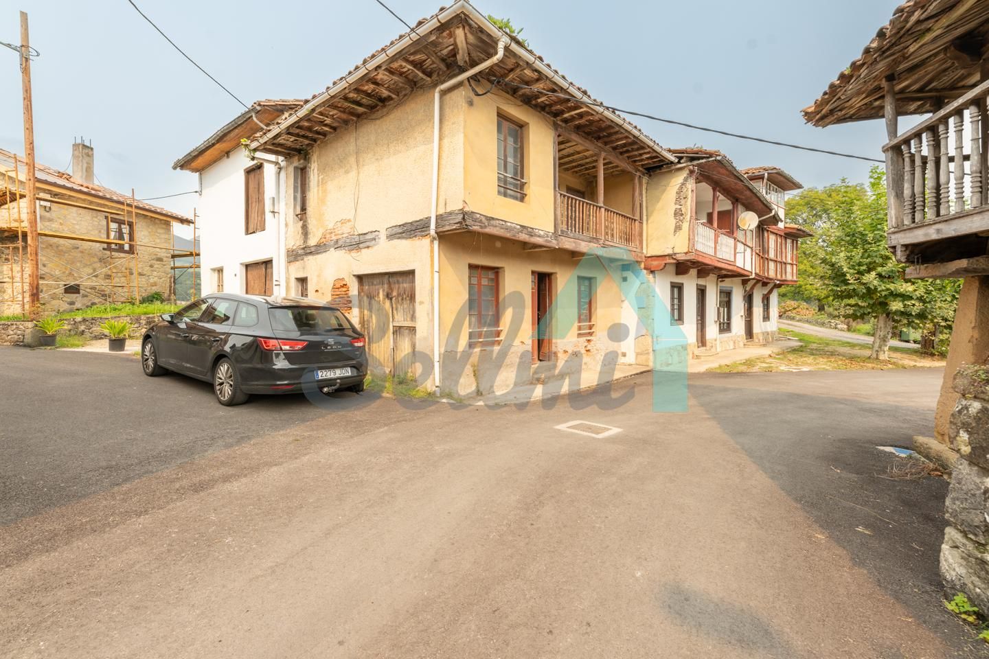 Vista exterior de Casa adosada en venta en Piloña con Jardín privado y Balcón