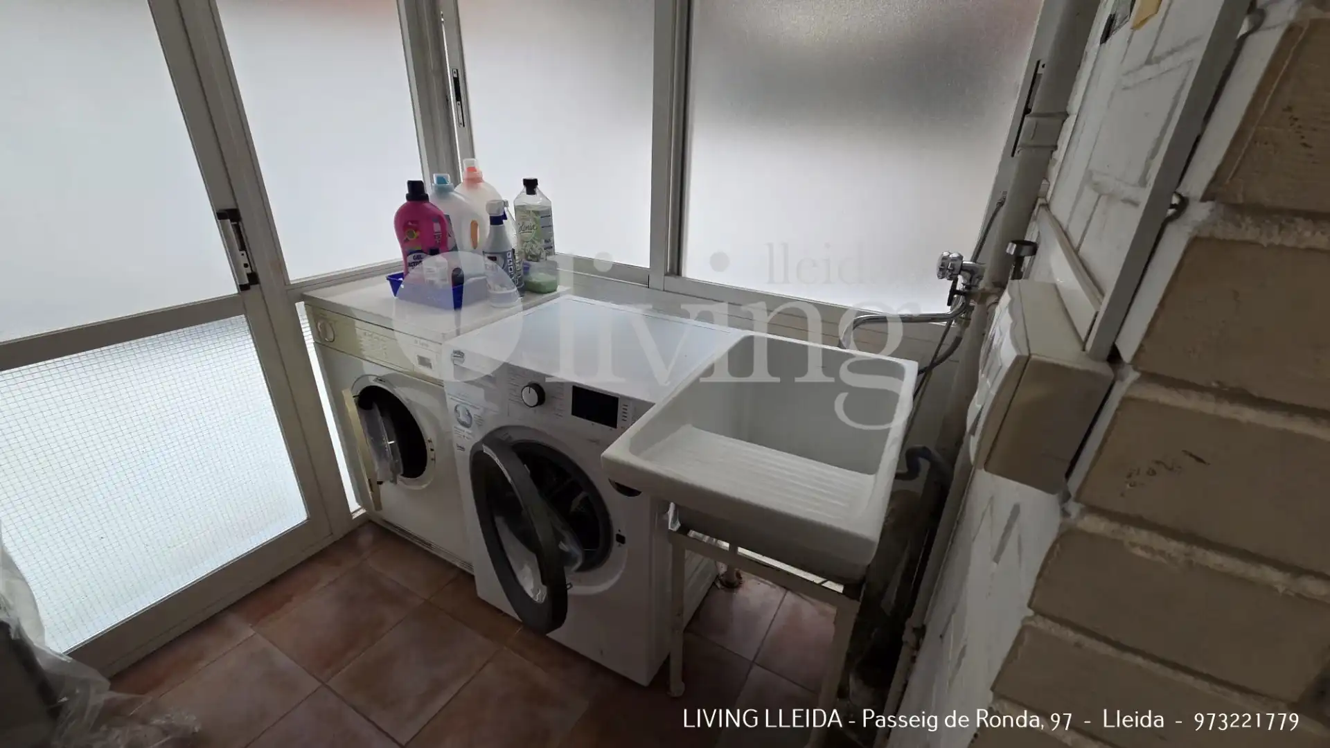 Kitchen of Flat for rent in Lleida  with Air Conditioner, Heating and Parquet flooring