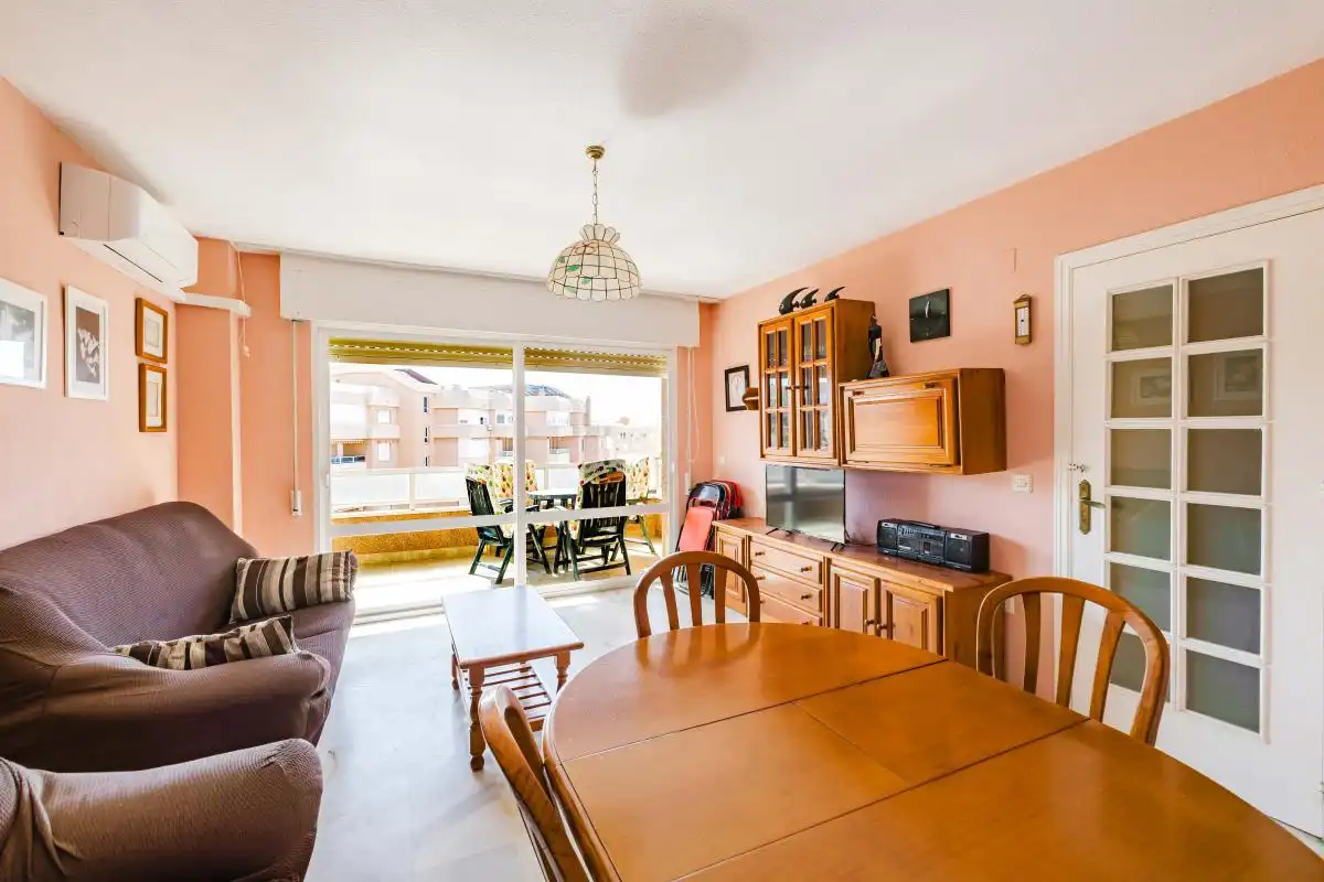 Living room of Flat for sale in Torrox  with Air Conditioner, Heating and Private garden