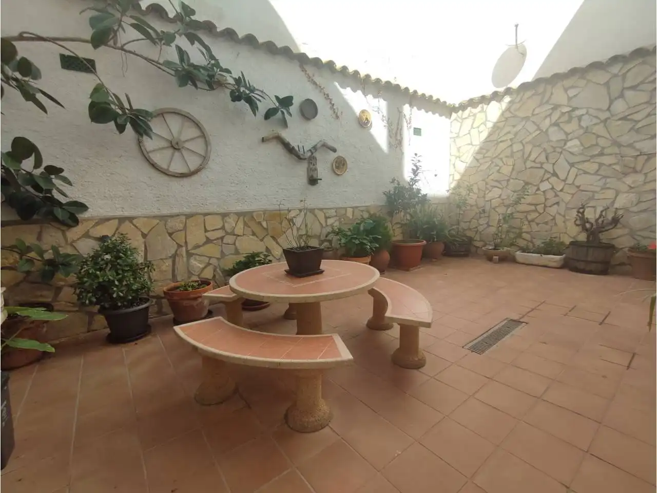 Garden of Houses for sale in Torrelavit  with Heating and Furnished