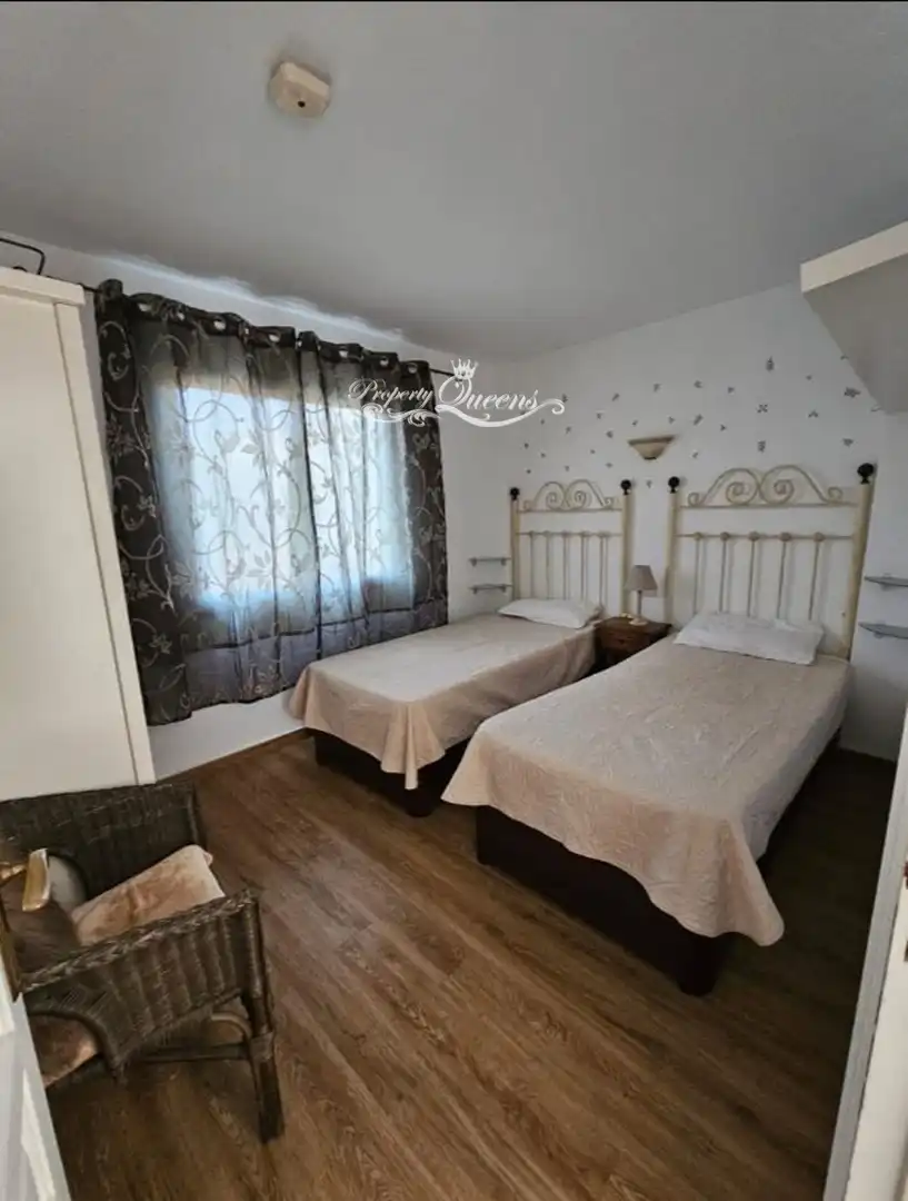 Schlafzimmer von Maisonette zur Miete in Mijas mit Klimaanlage, Terrasse und Schwimmbad