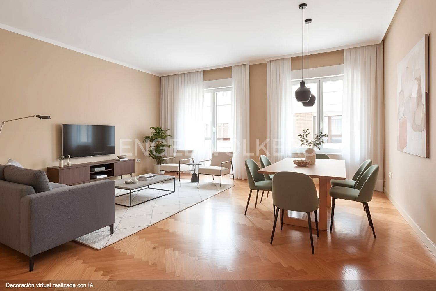 Living room of Apartment for sale in Getxo   with Heating and Balcony