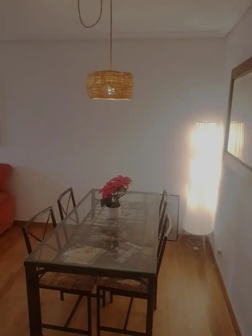 Esszimmer von Wohnung zur Miete in Santander mit Heizung, Terrasse und Möbliert