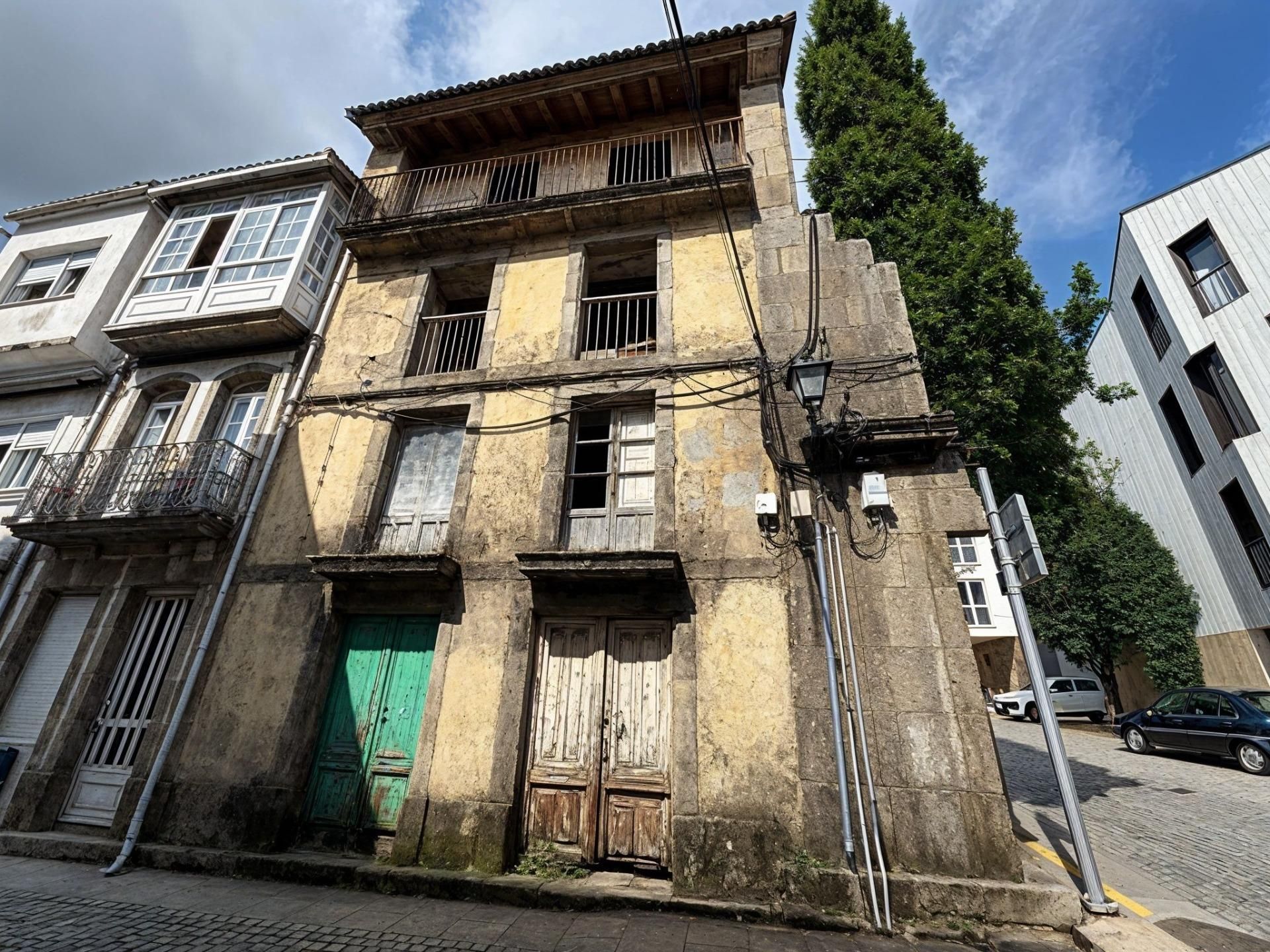 Vista exterior de Casa o xalet en venda en Corcubión