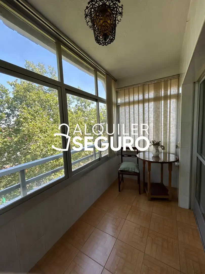 Schlafzimmer von Wohnung zur Miete in Alcalá de Henares mit Heizung, Terrasse und Möbliert