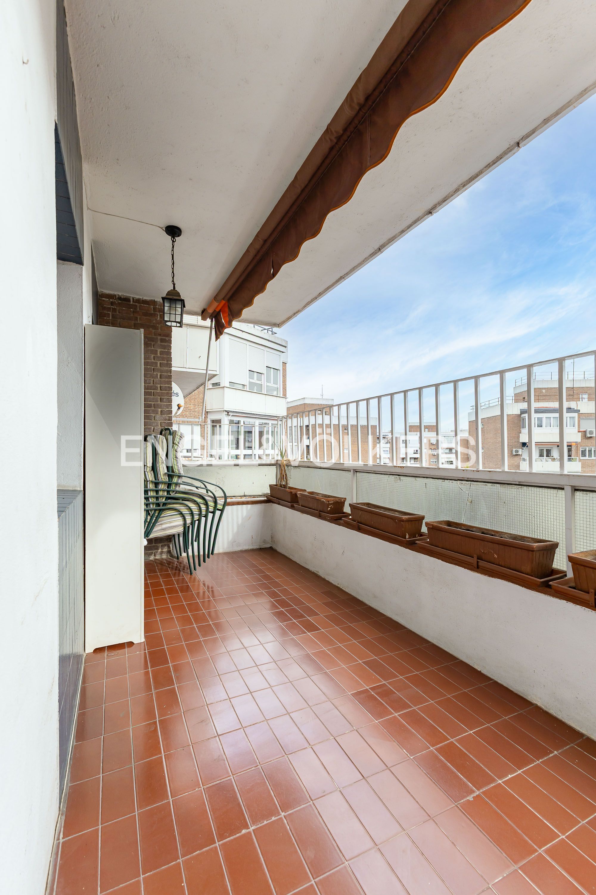 Terrace of Apartment for sale in  Madrid Capital  with Air Conditioner, Heating and Parquet flooring