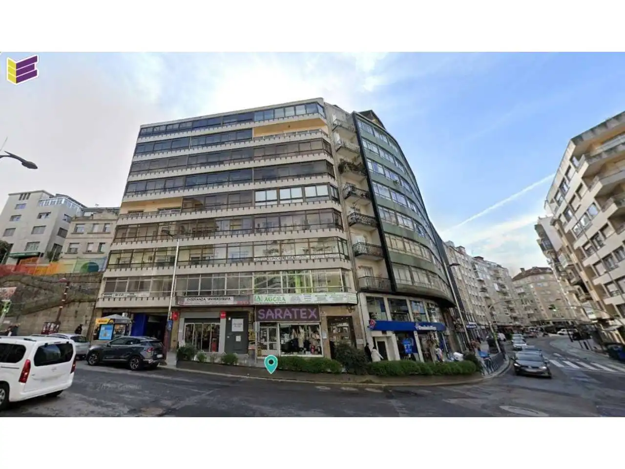 Vista exterior de Pis en venda en Vigo  amb Calefacció, Terrassa i Traster