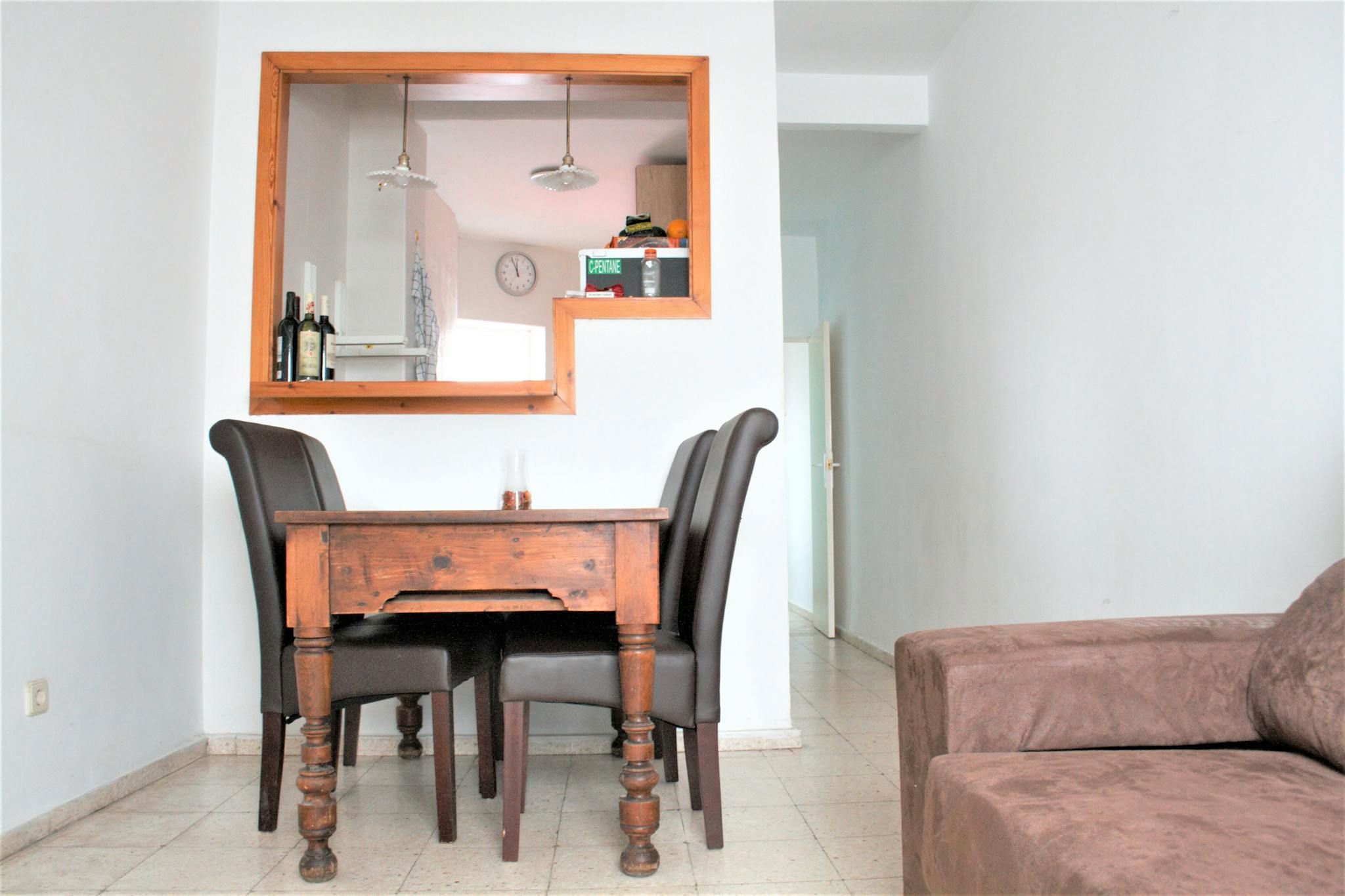 Comedor de Piso de alquiler en  Sevilla Capital con Amueblado, Lavadora y Internet