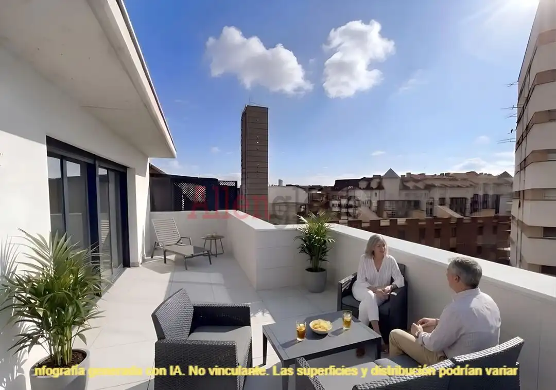 Terrassa de Àtic en venda en Oviedo  amb Calefacció, Terrassa i Traster