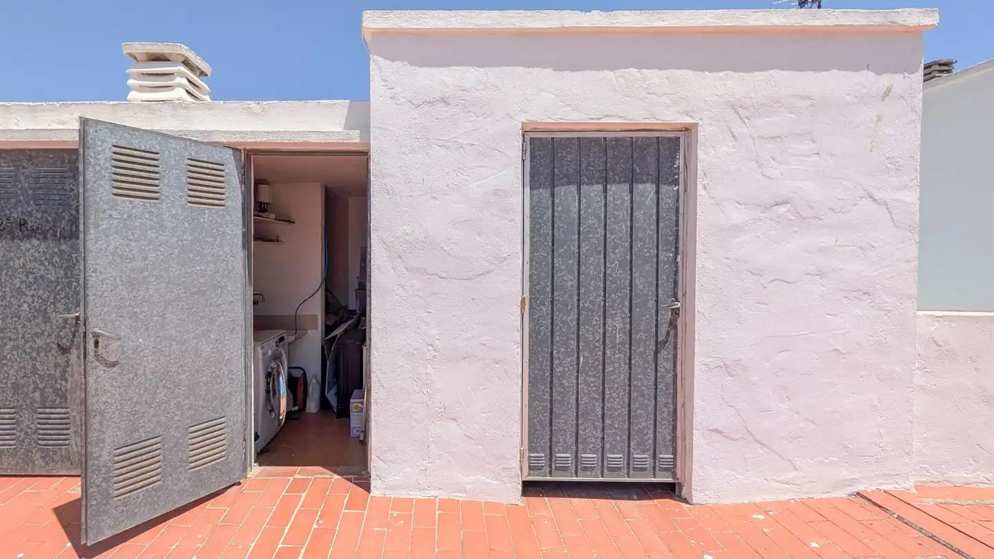 Exterior view of Flat for sale in Santa Pola  with Air Conditioner, Terrace and Furnished