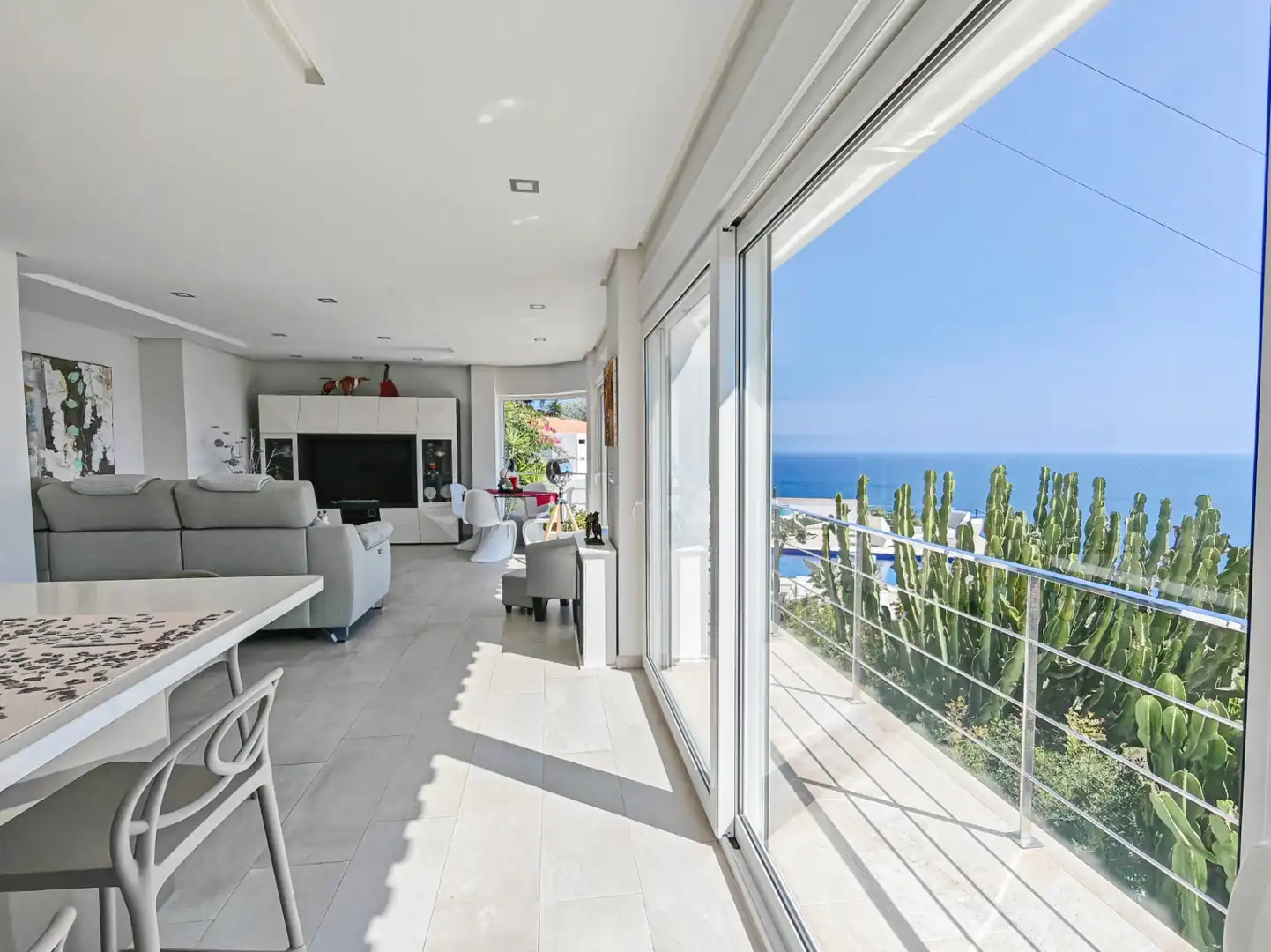 Living room of Houses for sale in Dénia  with Air Conditioner, Heating and Terrace