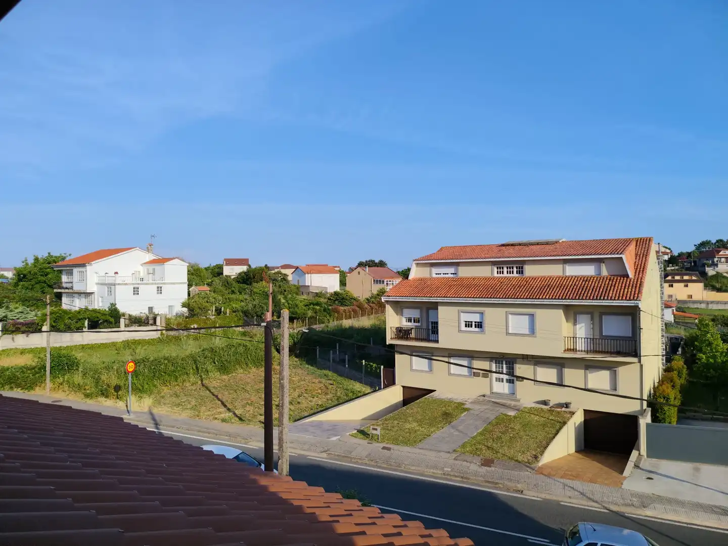 Exterior view of Attic for rent in Ribeira  with Heating, Private garden and Parquet flooring