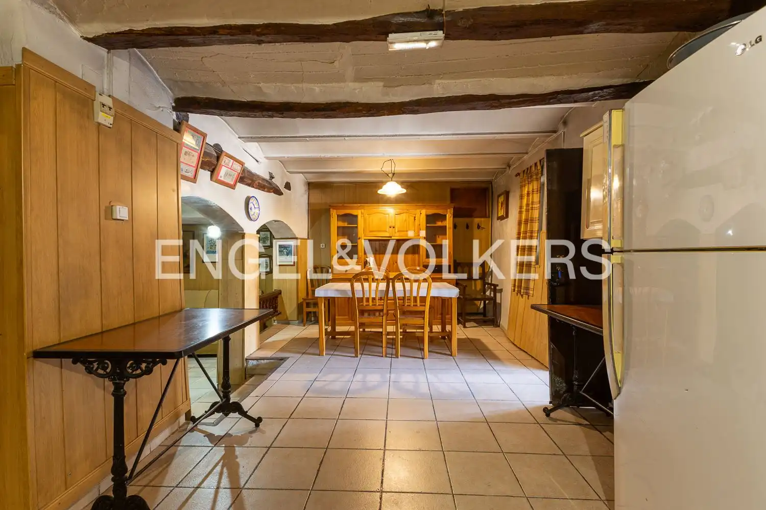 Dining room of Houses for sale in Alcoy / Alcoi  with Air Conditioner, Heating and Private garden