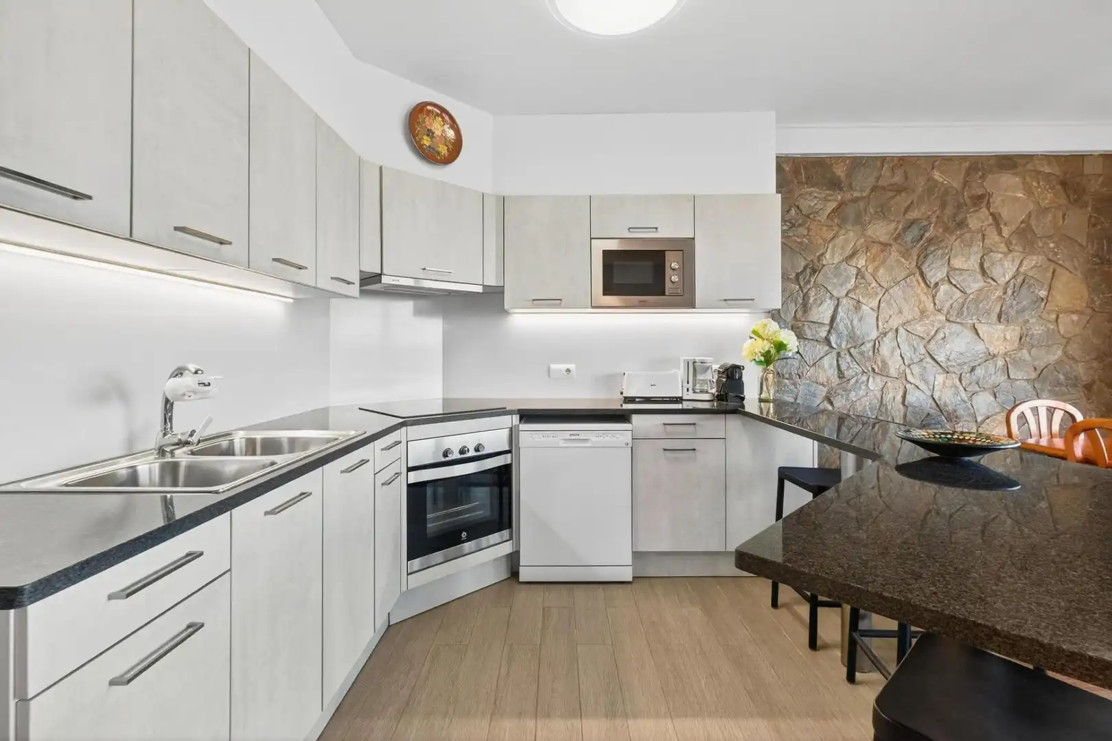 Kitchen of Apartments for sale in Begur  with Private garden and Community pool