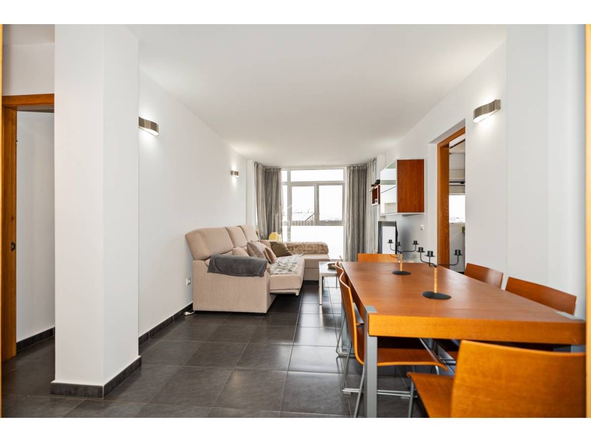 Sala de estar de Apartamento en venta en Es Mercadal con Amueblado