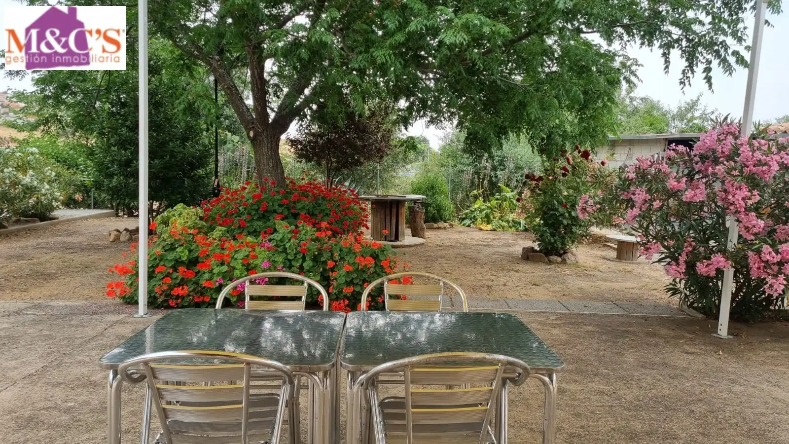 Garden of Houses for sale in Hinojosas de Calatrava  with Air Conditioner, Heating and Private garden