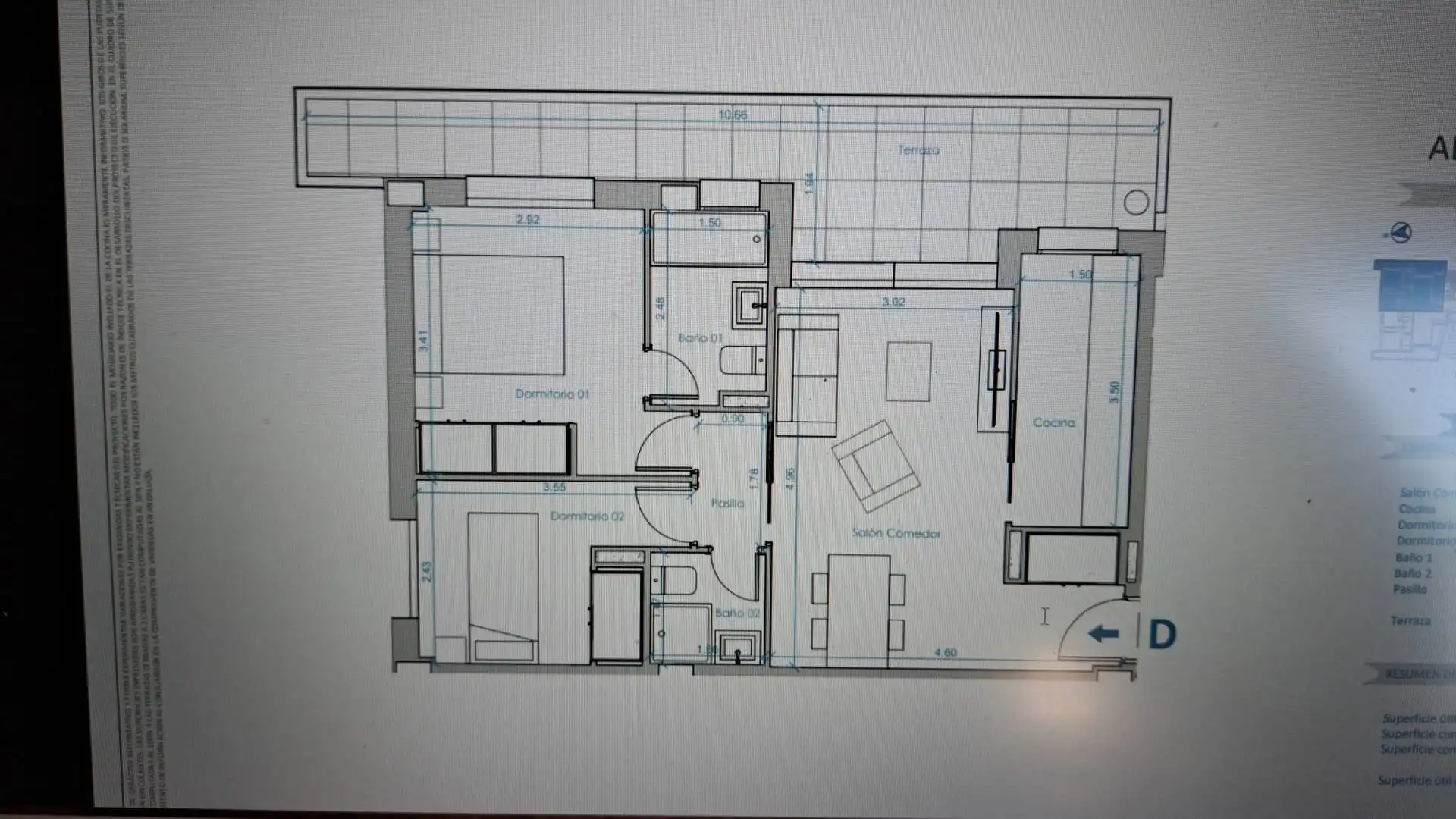Mini appartamento di nuova costruzione con piscina in vendita a Urbanización Santa Rosa 25, imagen 5