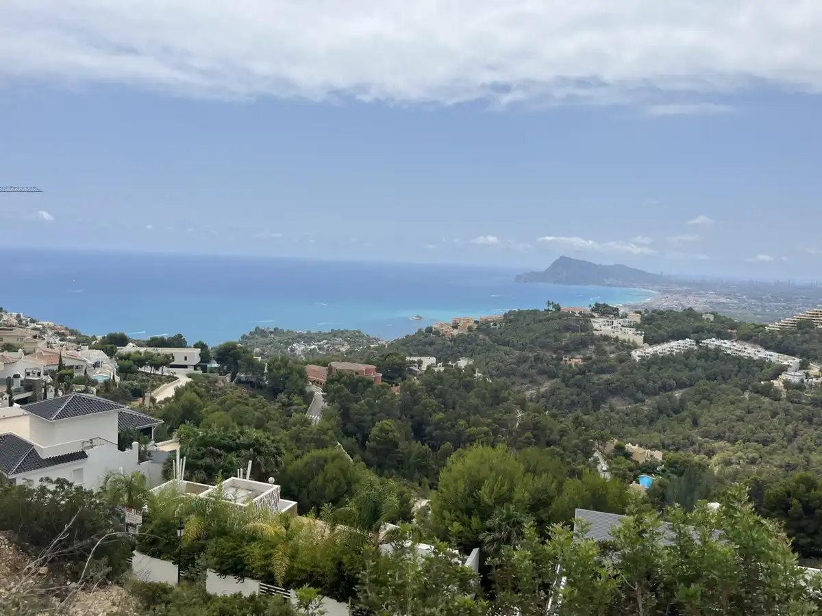 Vista exterior de Casa o xalet en venda en Altea