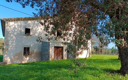 Exterior view of Country house for sale in Caldes de Malavella  with Private garden