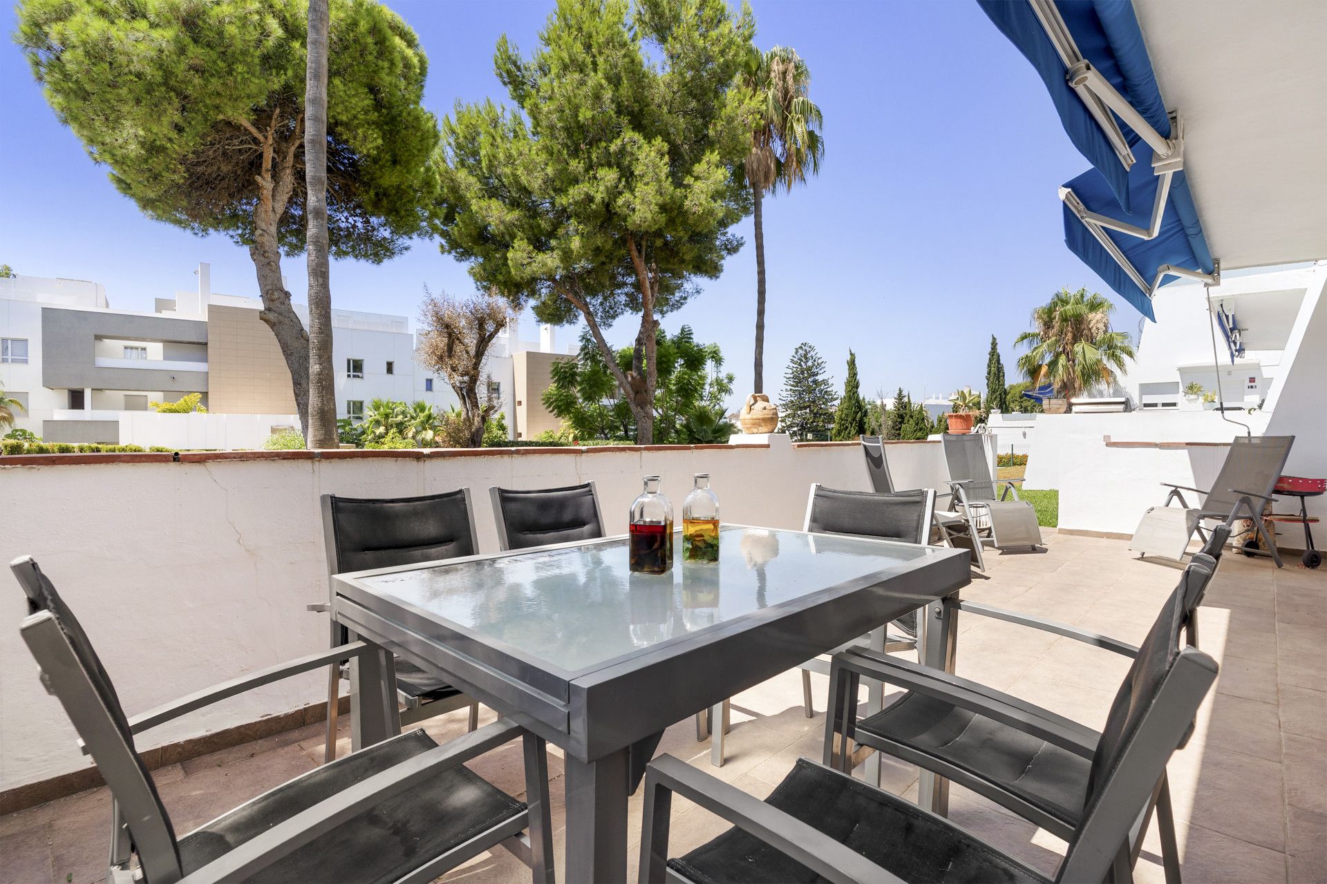 Terrace of Planta baja for sale in Marbella  with Air Conditioner, Terrace and Swimming Pool